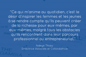 Presentation de Ndeye Thiaw
